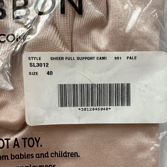 Ruby Ribbon Satin Cami - Picture 2 of 4